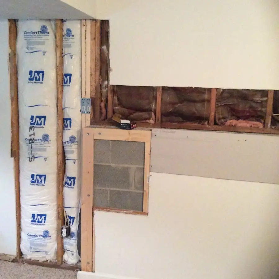 Wall insulation replacement during Odor Removal & Deodorization in Willis